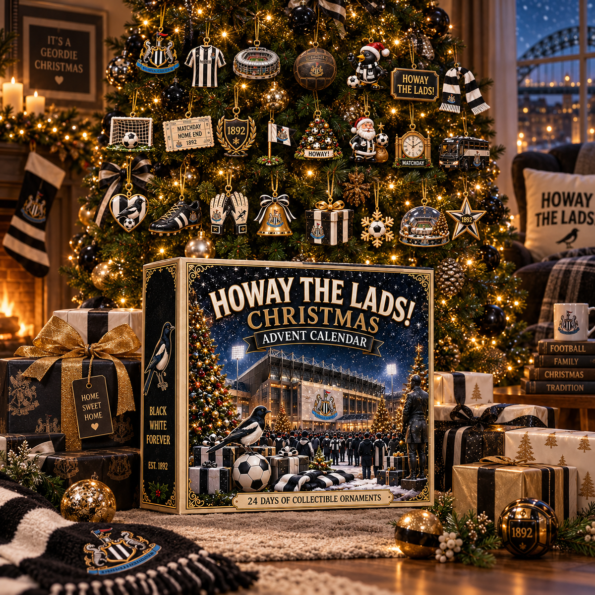 🎄 Howay the Lads! Football Christmas Advent Calendar