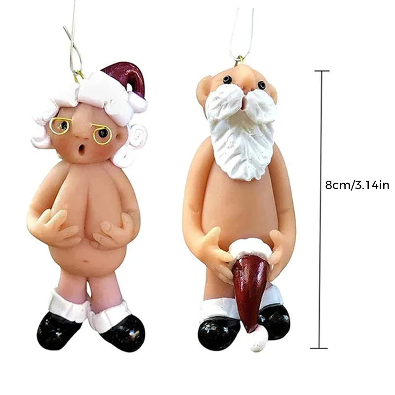 Yeouu | Santa Claus Pendant Resin Christmas Decoration