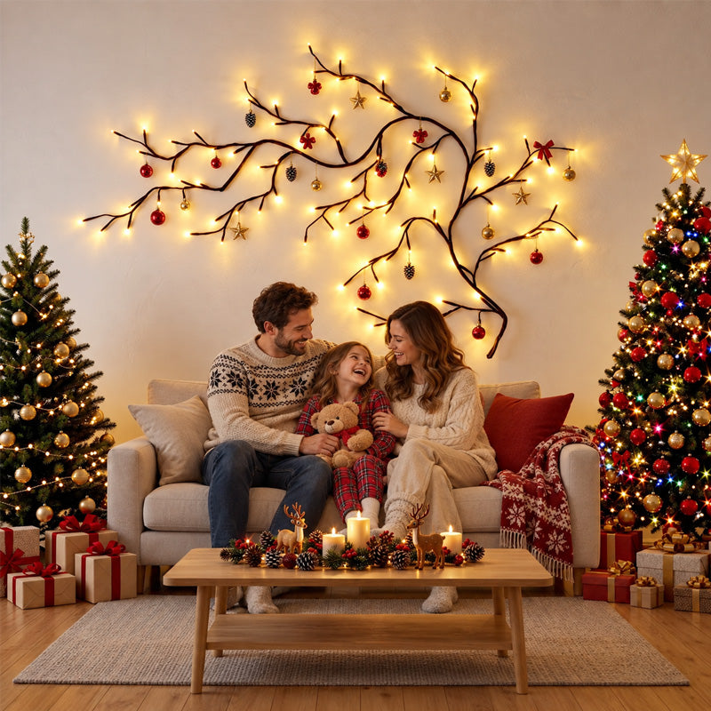 ✨Christmas Glow Branch Lights – Shapeable LED Wall Decor