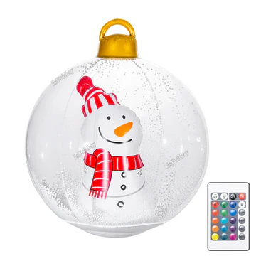 Yeouu | Inflatable Outdoor Christmas Ball With Lights (LED)