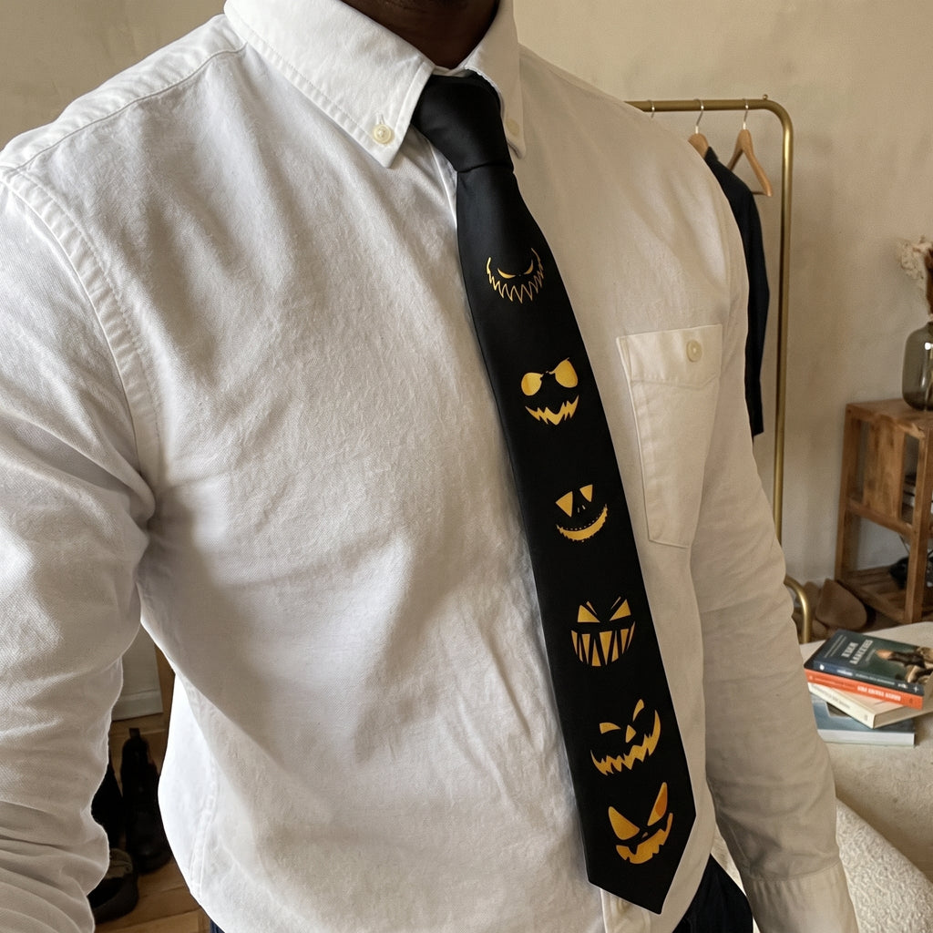 Drop the Bass Glowing LED Party Necktie