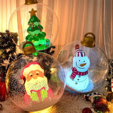 Yeouu | Inflatable Outdoor Christmas Ball With Lights (LED)