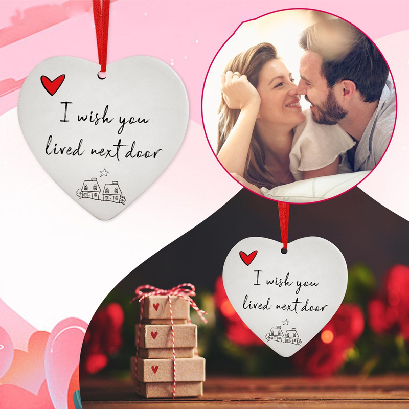 Yeouu | Christmas Heart Hanging Ornament