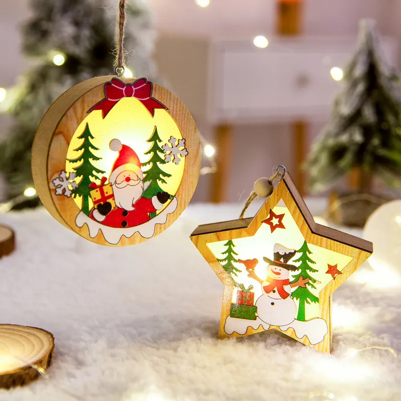 Yeouu | Christmas Tree Decoration Hanging Light Box