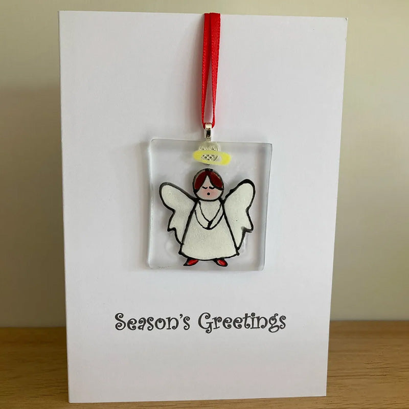 Yeouu | Handmade Christmas card ornaments