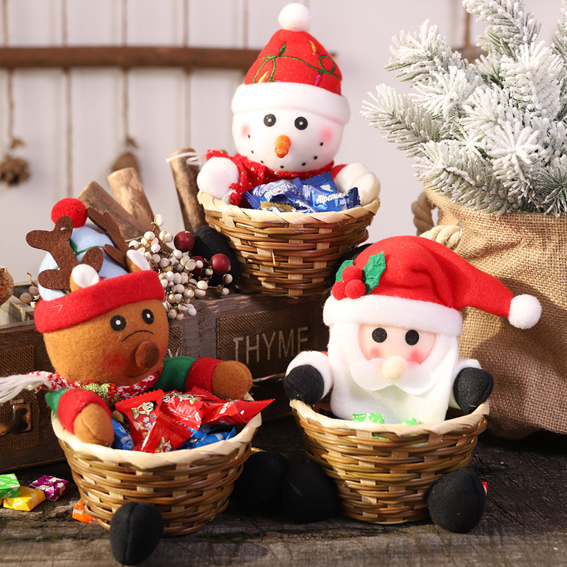 Yeouu | Christmas Candy Braided Basket