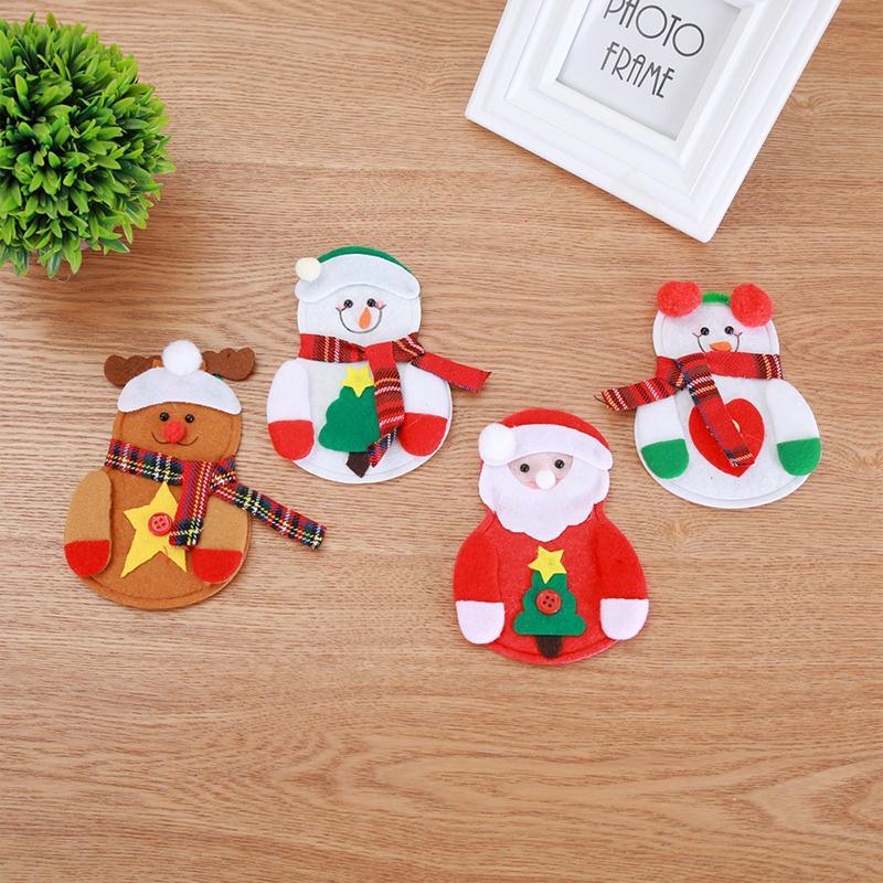 Yeouu | Christmas Tableware Holders Set (12 PCs)