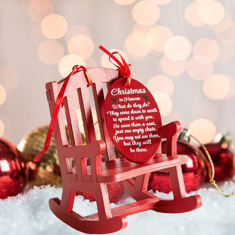 Yeouu | Christmas in Heaven Rocking Chair Ornaments