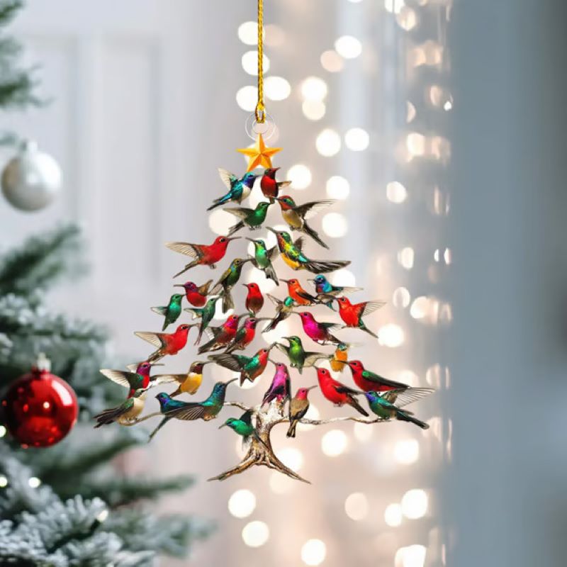 Yeouu | Hummingbird Christmas Decoration