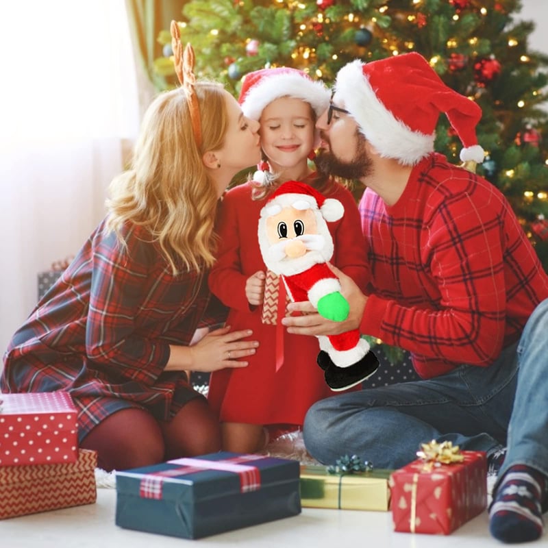 Yeouu | Dancing & Singing Santa Claus | Movable Santa Figure with Music | Fun Christmas Decoration & Gift Idea