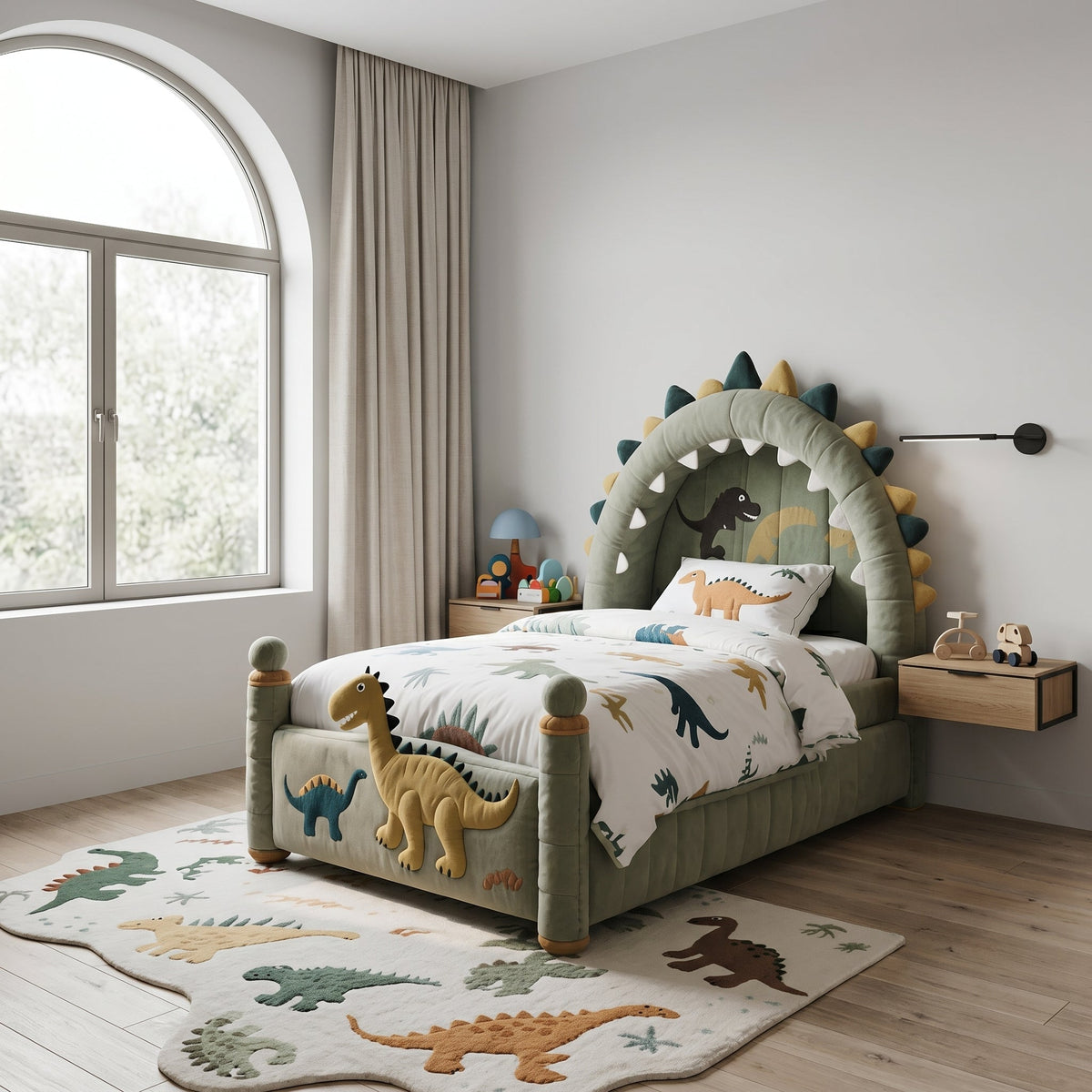 Dinosaur Kingdom Kids Bunkbed