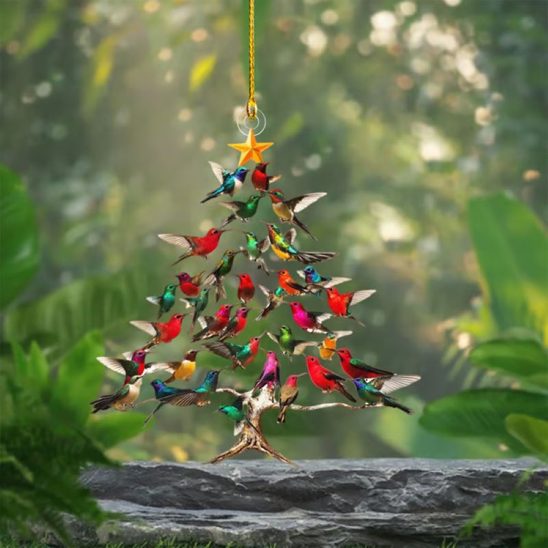 Yeouu | Hummingbird Christmas Decoration