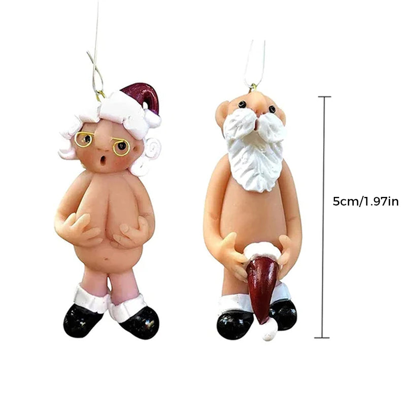 Yeouu | Santa Claus Pendant Resin Christmas Decoration