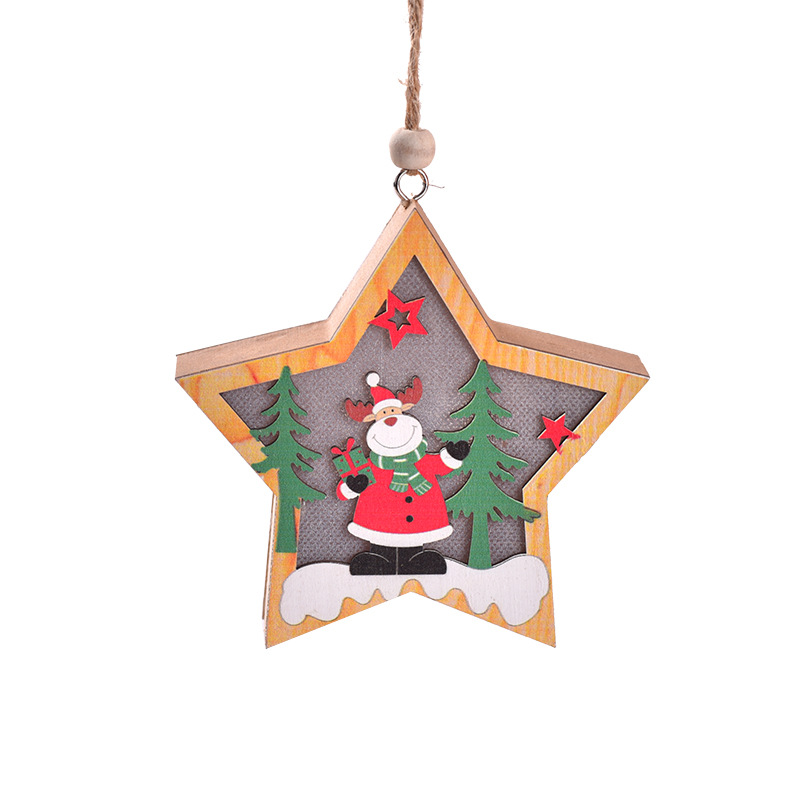 Yeouu | Christmas Tree Decoration Hanging Light Box