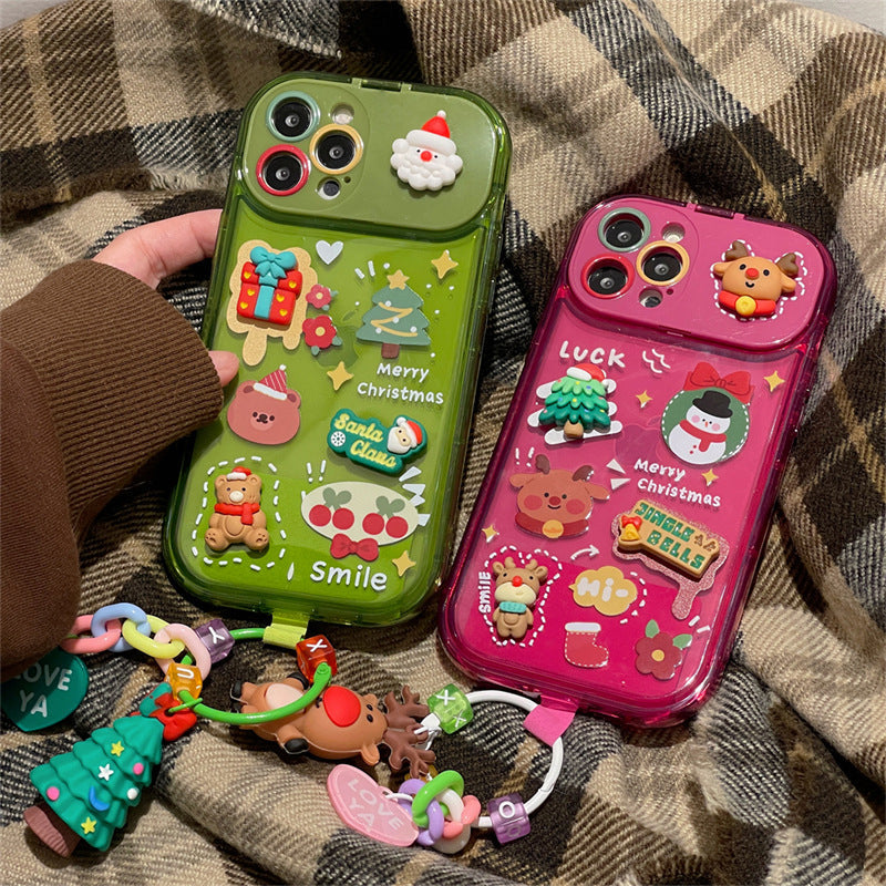 Yeouu | Christmas Tree Pendant iPhone Cover with Mirror