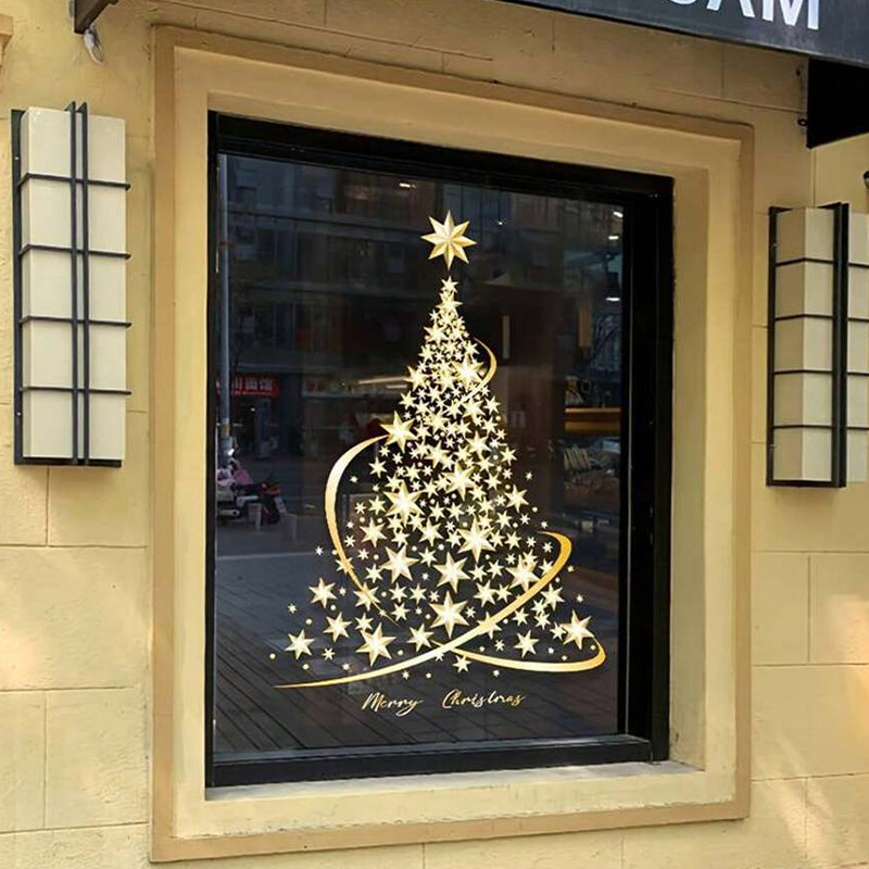 Yeouu | Christmas tree window sticker
