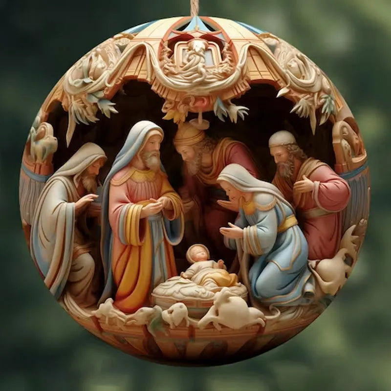 Yeouu | Crib Christmas Ornament