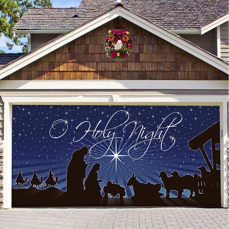 Yeouu | Christmas Carsge Door Banner Ornament