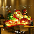 CHRISTMAS WINDOW HANGING LIGHTS