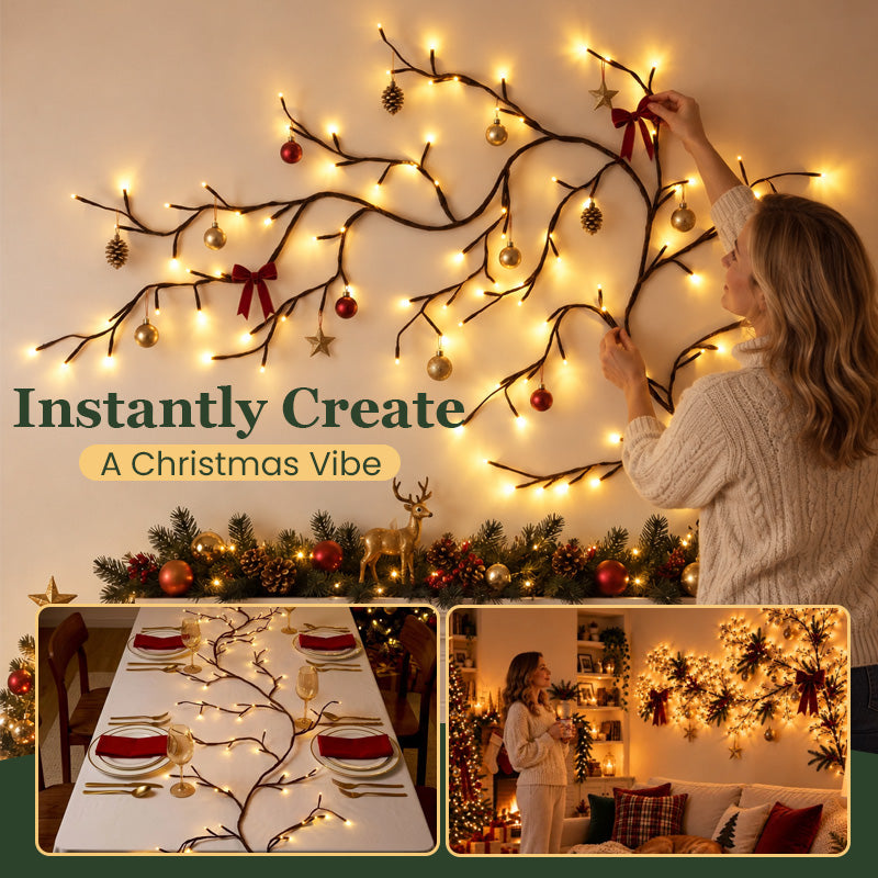 ✨Christmas Glow Branch Lights – Shapeable LED Wall Decor