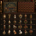 ✨24 Days of Victorian Christmas Advent Calendar – 24 Vintage Enamel-Inspired Holiday Ornaments