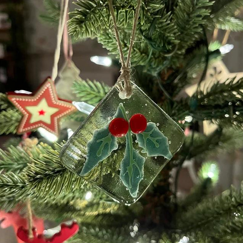 Yeouu | Fused Glass Christmas Tree Decoration
