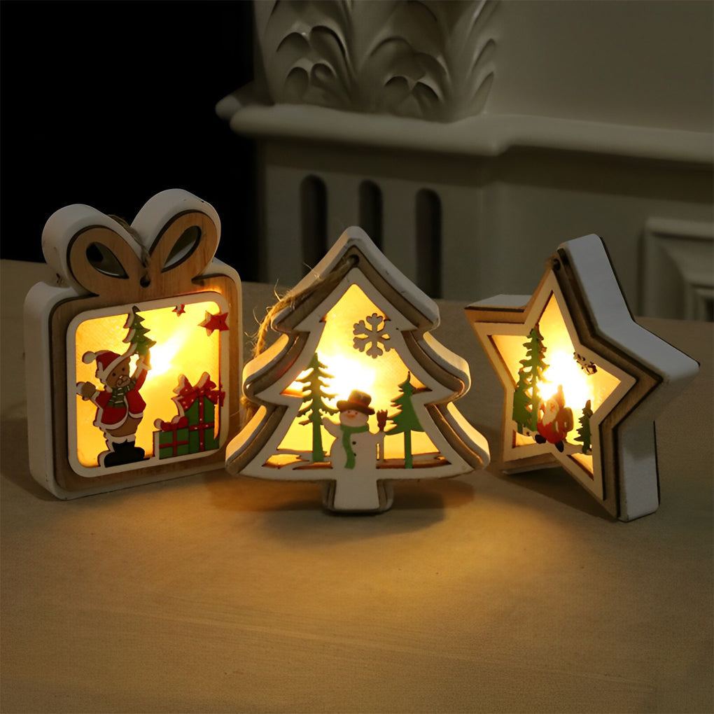 Yeouu | FestiveWood - Lightweight wooden Christmas ornaments for tree decoration