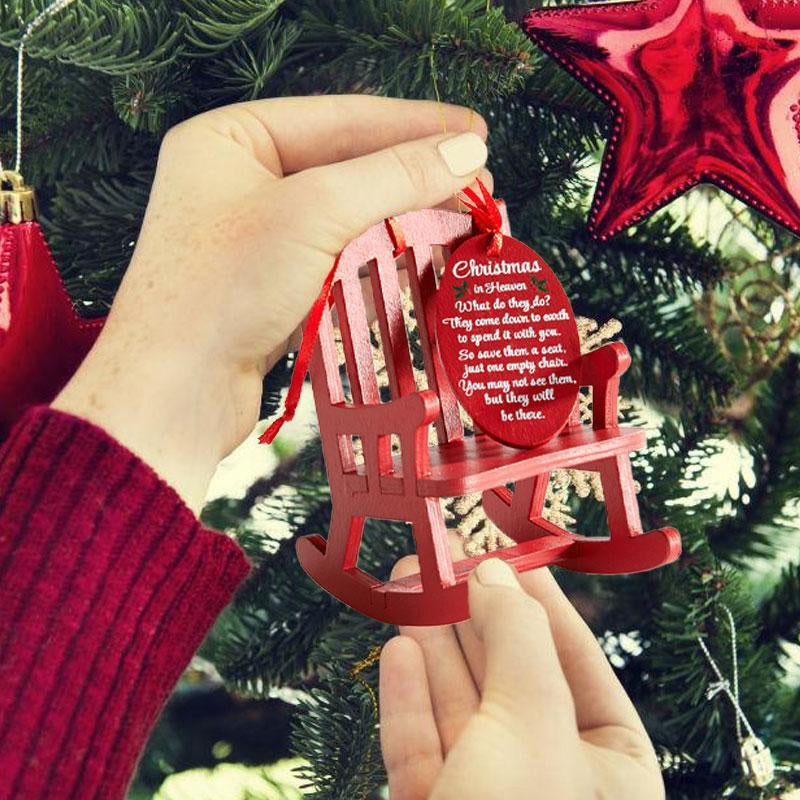 Yeouu | Christmas in Heaven Rocking Chair Ornaments