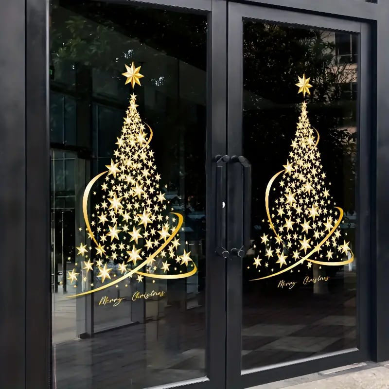 Yeouu | Christmas tree window sticker