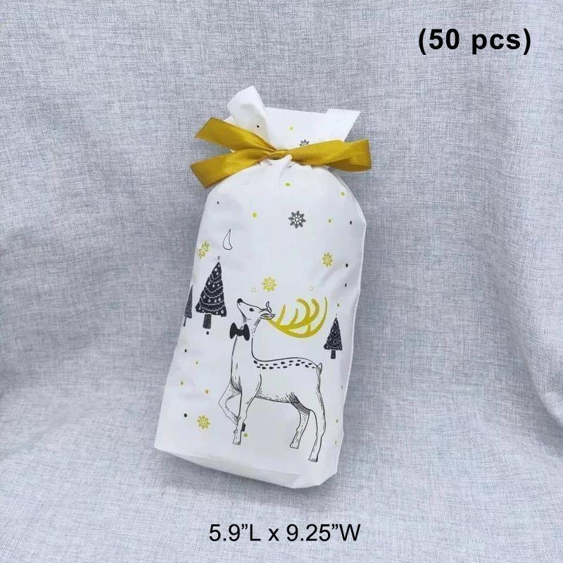 Yeouu | Drawstring Christmas Gift Bags