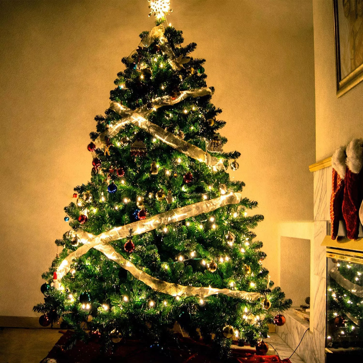CLEARANCE SALE CHRISTMAS RIBBON FAIRY LIGHTS