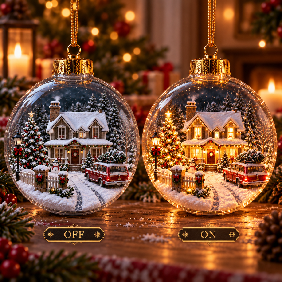 The Christmas We Remember Light-Up Story Ornament – A Tiny Christmas World to Treasure
