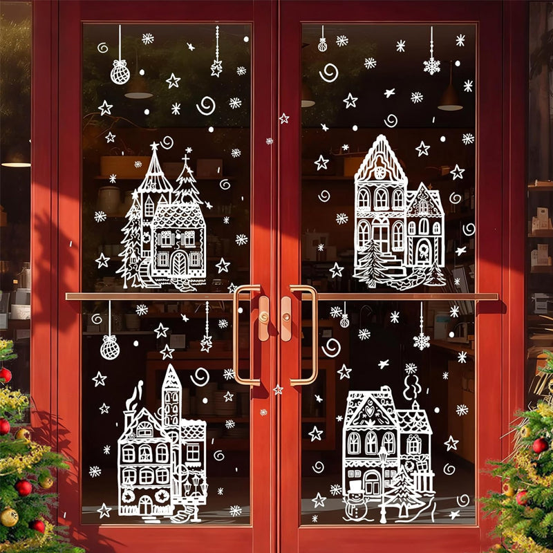 Christmas Village Stickers
