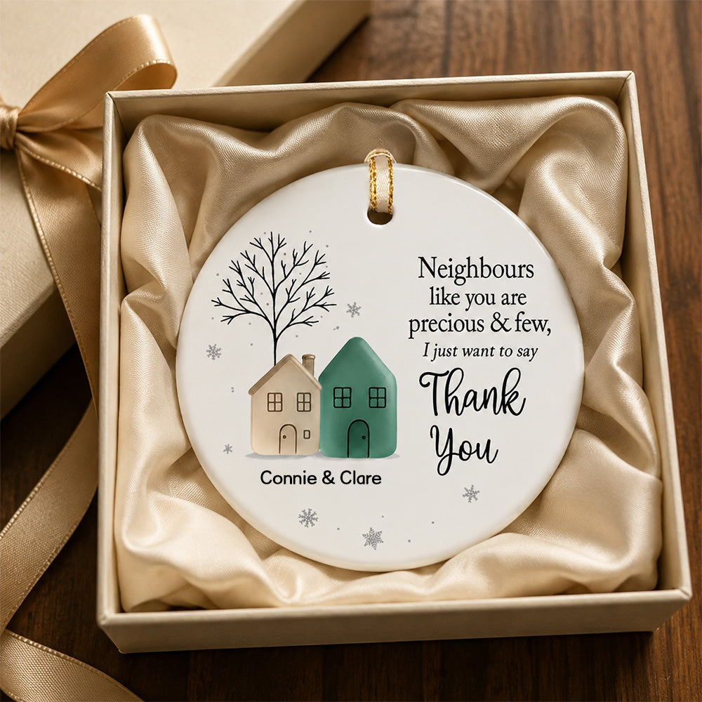 Personalized Neighbor Ornament – Custom Thank You Gift for Neighbors