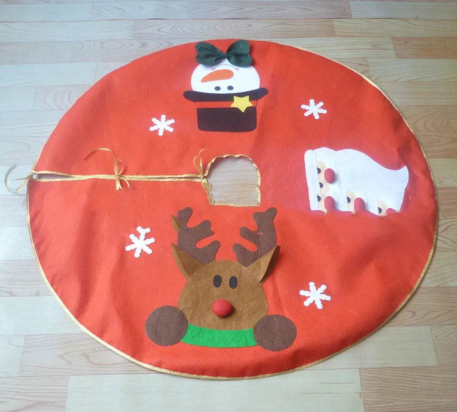 Yeouu | Christmas Tree Skirt High Grade Hotel Christmas Decoration Tree Skirt Layout