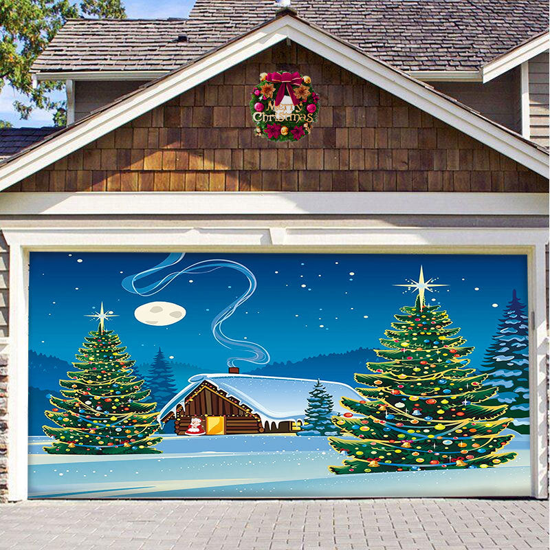 Yeouu | Christmas Carsge Door Banner Ornament
