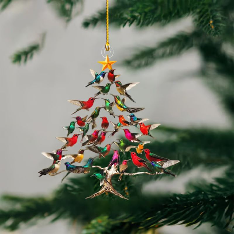 Yeouu | Hummingbird Christmas Decoration