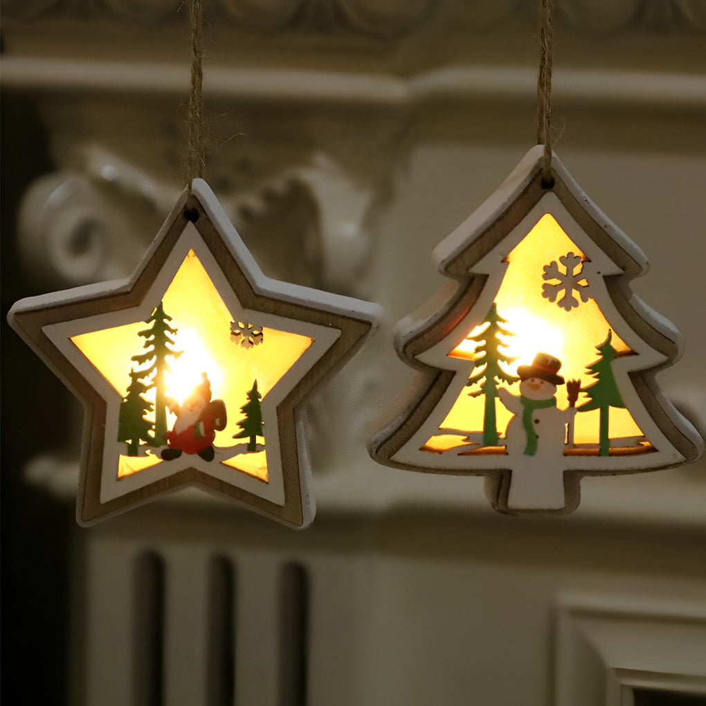 Yeouu | FestiveWood - Lightweight wooden Christmas ornaments for tree decoration