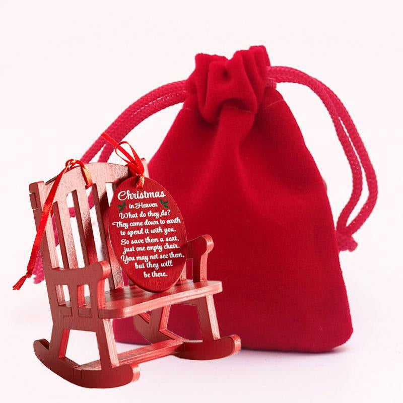 Yeouu | Christmas in Heaven Rocking Chair Ornaments