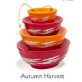 Yeouu | Vintage Bowls Christmas Ornament | Nostalgic Tree Hangers | Handmade Decoration from Glass