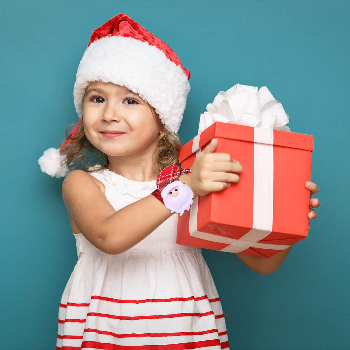 24 Pack Christmas Slap Bracelets Set