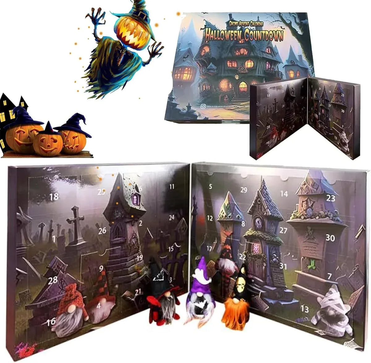 Yeouu | 2024 Christmas Gnome Advent Calendar