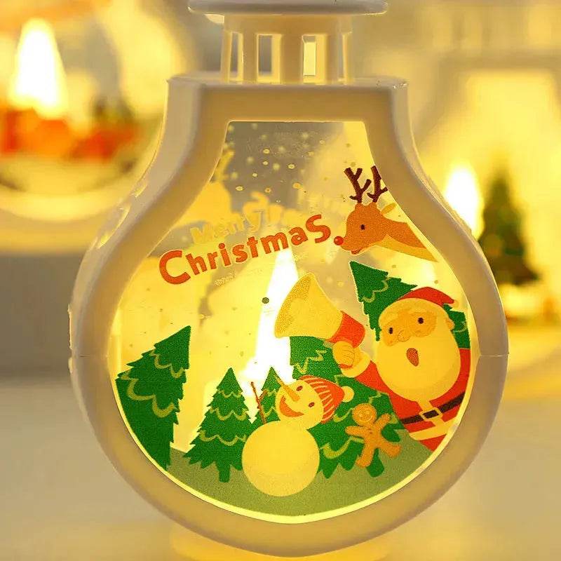 Yeouu | Christmas Candle Lamp Romantic Ornaments