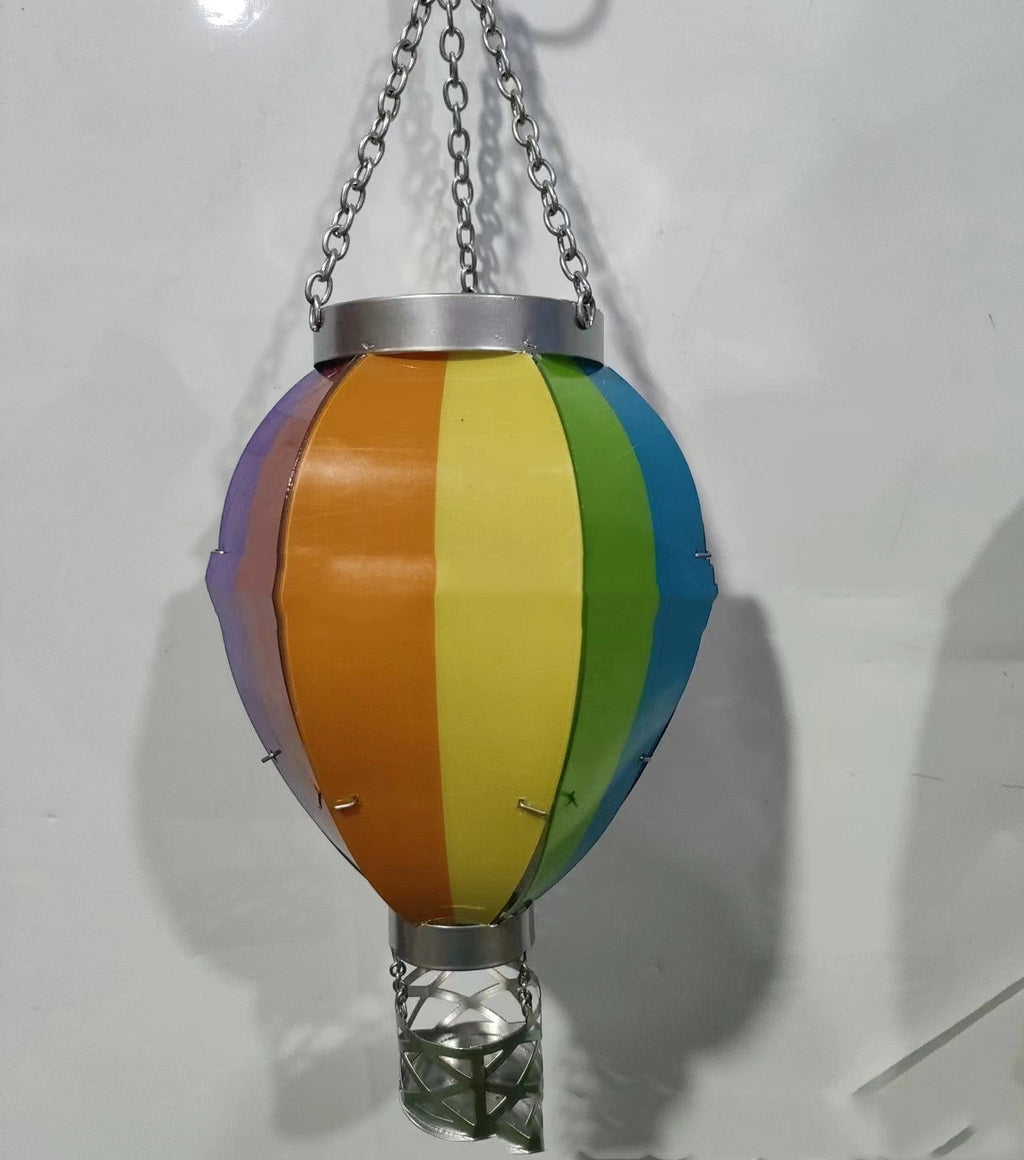 Yeouu | Christmas Solar Hot Air Balloon Lantern Outdoor