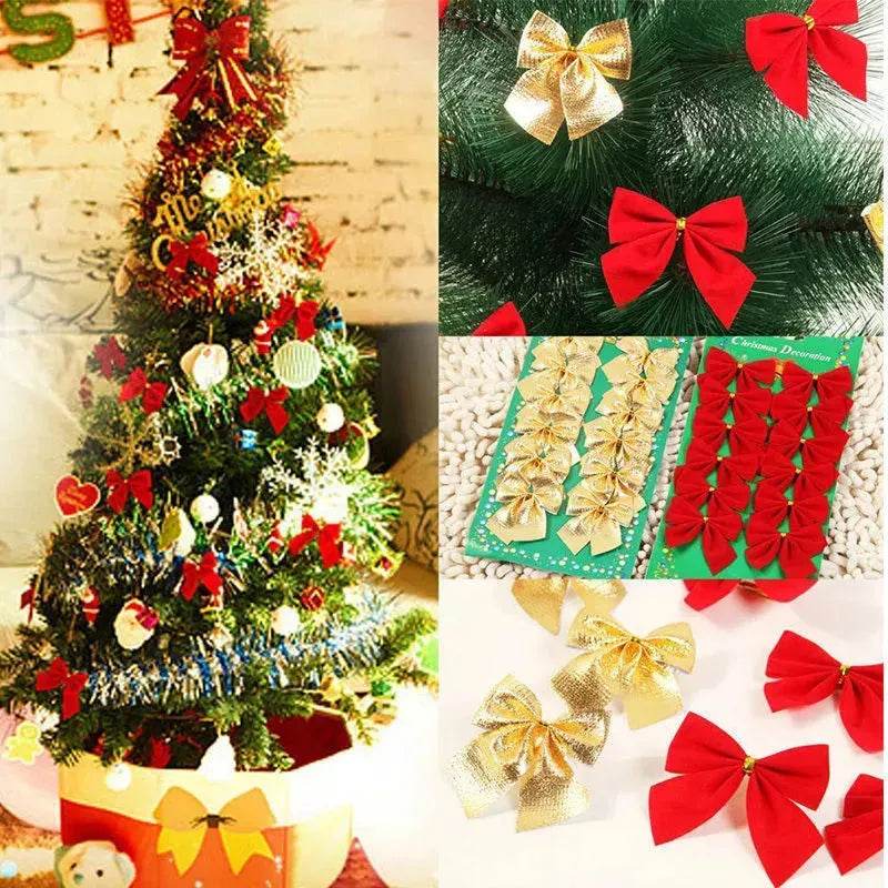 Yeouu | Christmas Tree Ornaments Christmas Decoration Bow