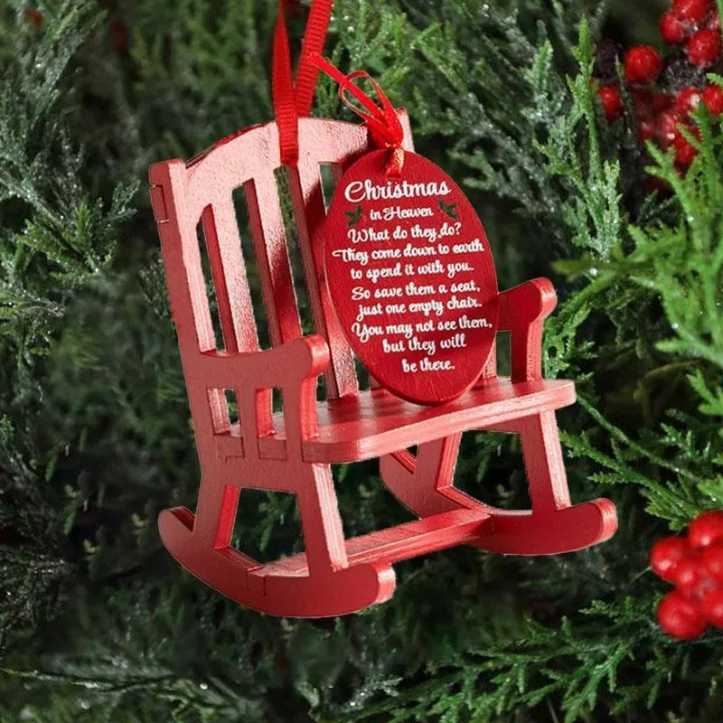 Yeouu | Christmas in Heaven Rocking Chair Ornaments