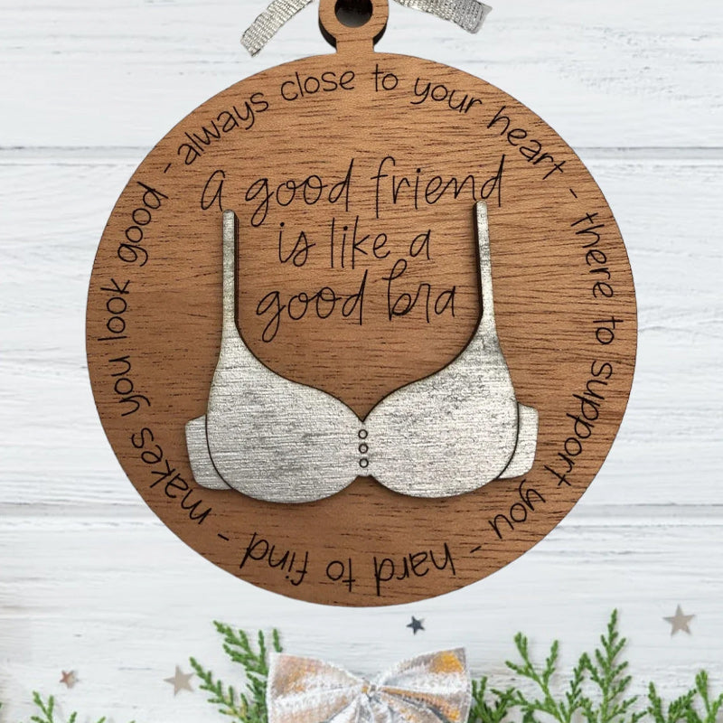 Yeouu | Funny Christmas Bra Ornament