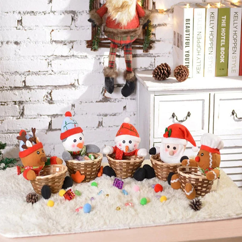Yeouu | Christmas Candy Braided Basket