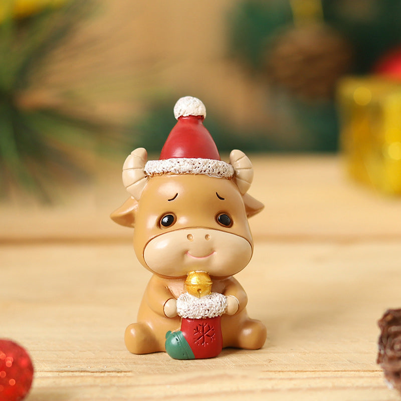 Yeouu | Handmade Animal Santa Ornaments