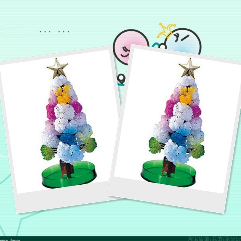 💧Water to Grow💦 - DIY Magic Crystal Christmas Tree🎄
